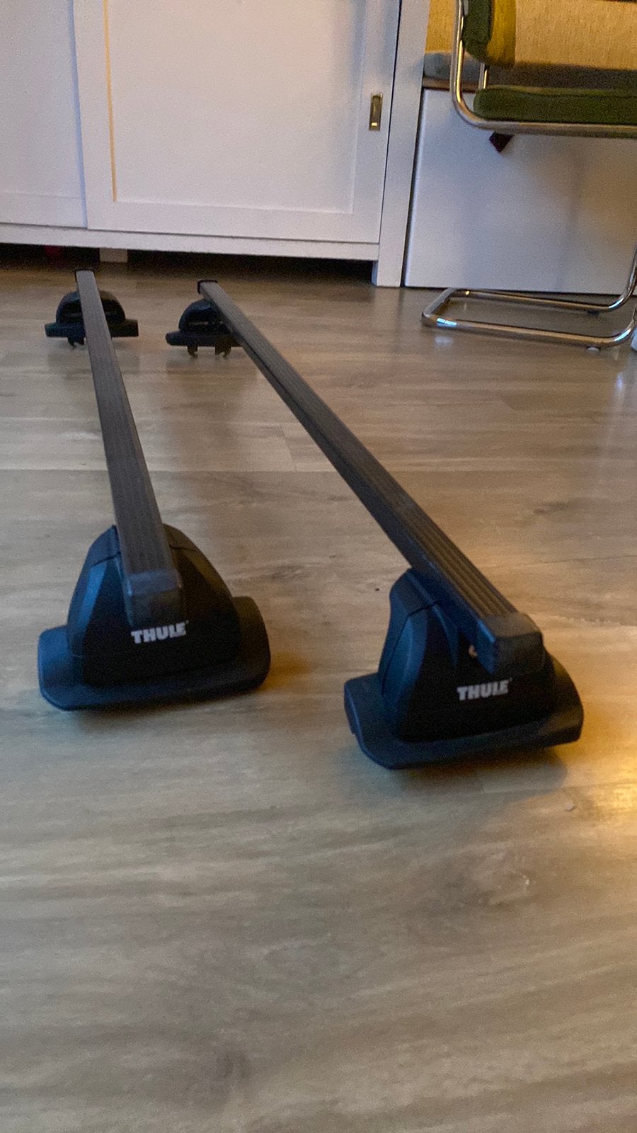 Thule dakdragers, Ophalen, Gebruikt