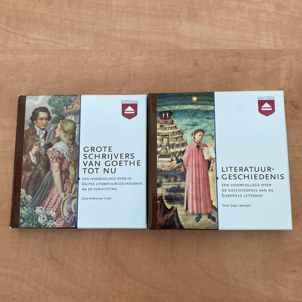 Hoorcolleges Duitse en Europese literatuurgeschiedenis, Cd's en Dvd's, Cd's | Overige Cd's, Ophalen of Verzenden, Zo goed als nieuw