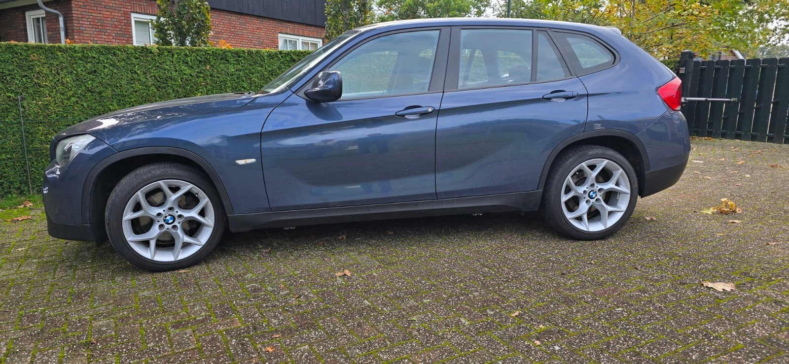 BMW X1 Sdrive 18I AUTOMAAT 2010 Blauw, Auto's, Achterwielaandrijving, 1995 cc, 4 cilinders, Blauw