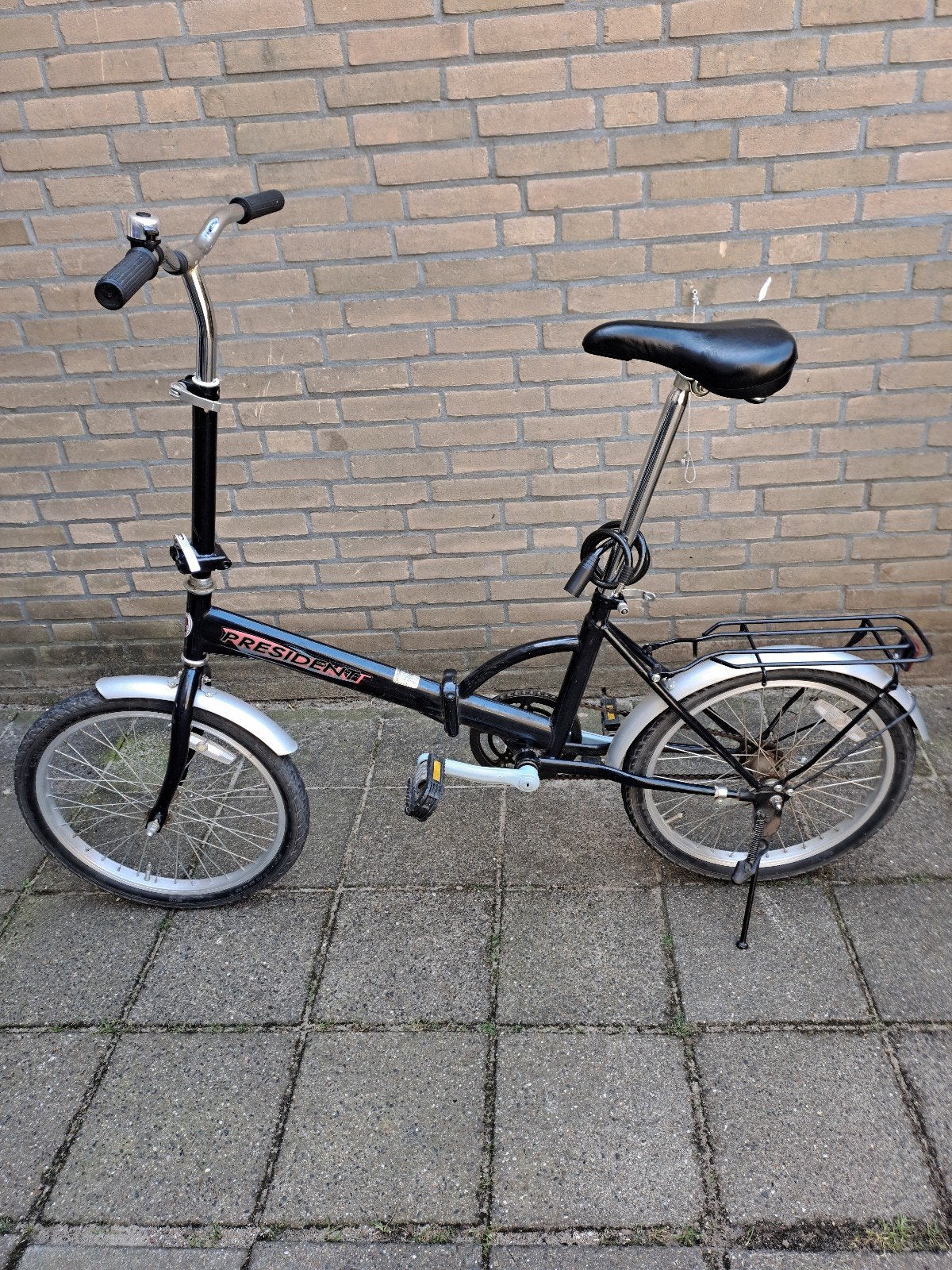 Goedfietsende stevige 20 inch vouwfiets met draagtas., Fietsen en Brommers, Fietsen | Vouwfietsen, 20 inch of meer, Gebruikt, Totaal opvouwbaar