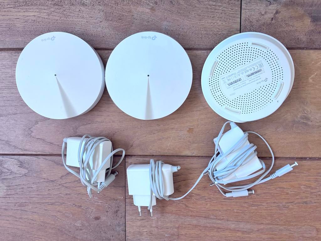 TP-Link Deco M5 Mesh WiFi Systeem (3-pack), Computers en Software, WiFi-versterkers, Ophalen of Verzenden, Zo goed als nieuw