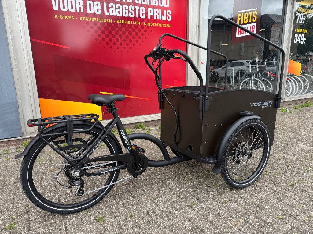 Fietshokje Beverwijk: Vogue Journey E-Bakfiets NIEUW, Fietsen en Brommers, 4 kinderen of meer, Niet ingevuld, Nieuw, Ophalen of Verzenden