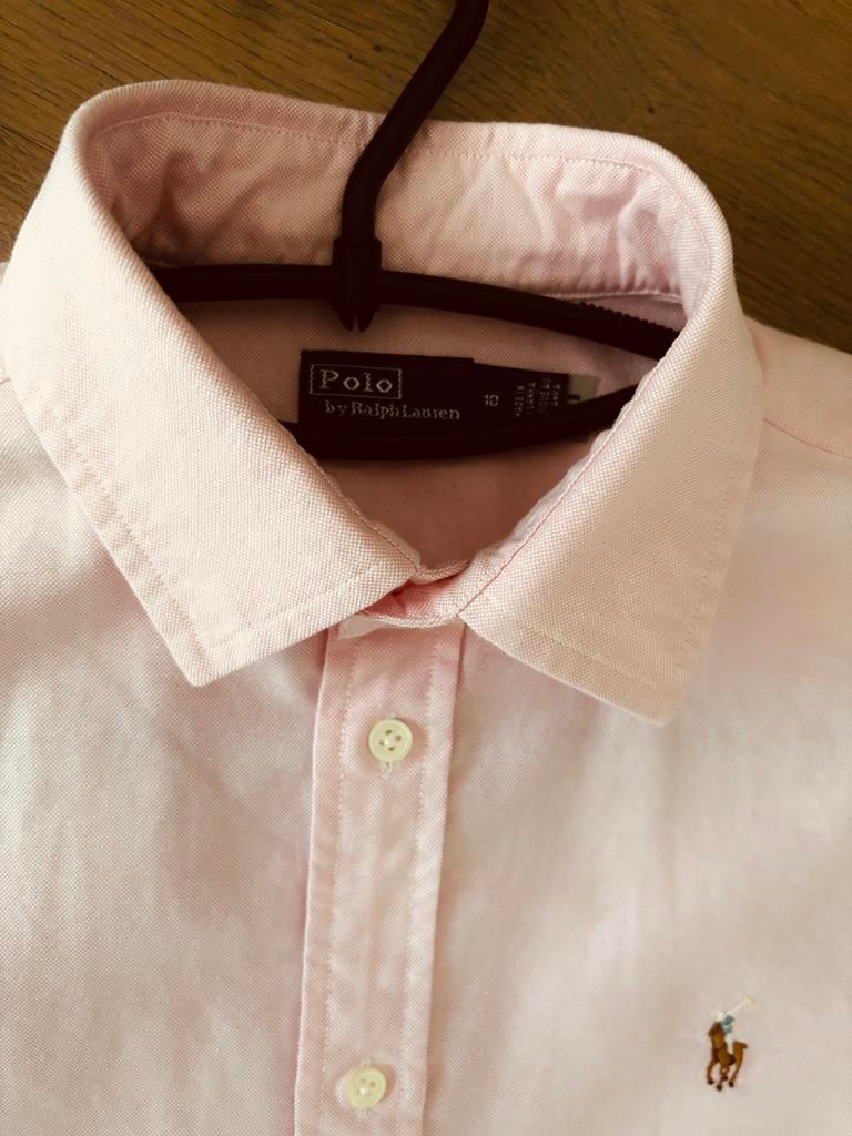 Polo Ralph Lauren blouse dames roze mt 10 = 38/40, Ophalen of Verzenden, Nieuw, Roze