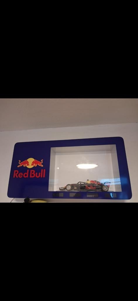 Decoratieve reclamelamp Red Bull, Ophalen of Verzenden, Zo goed als nieuw, Auto's