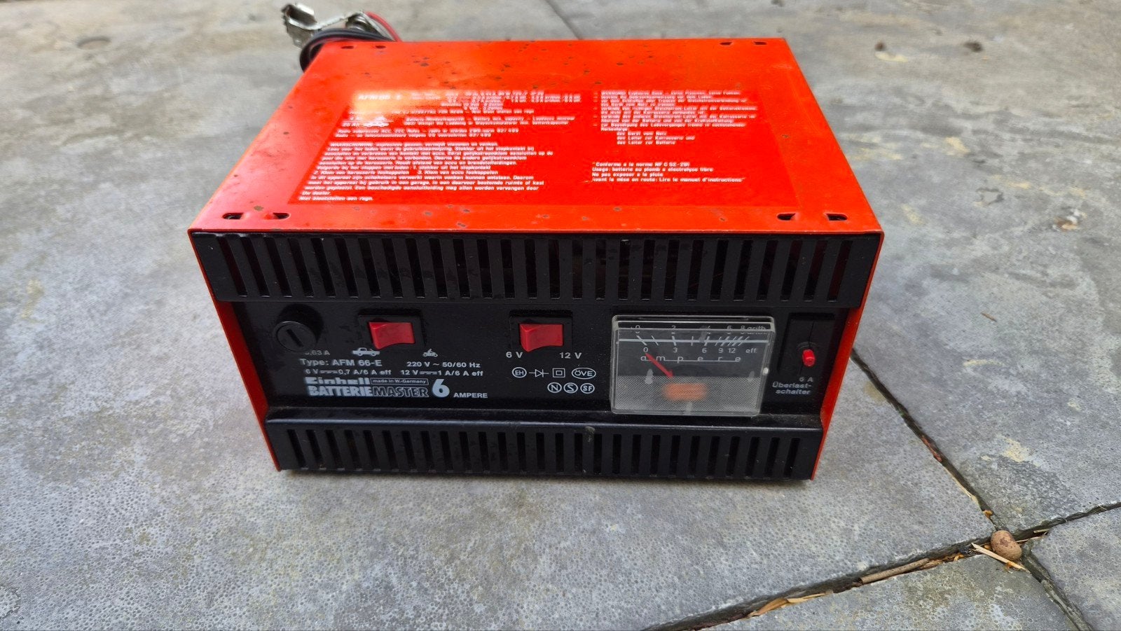 Gebruikte Batterijlader AFM66-E - 6V/12V, Auto-onderdelen, Gebruikt