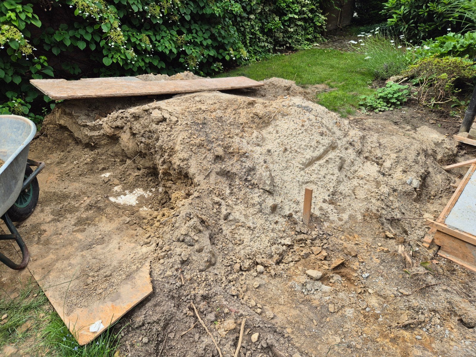 O.a. Zand vanuit afgraving onder bestrating, Ophalen, Gebruikt, Overige typen