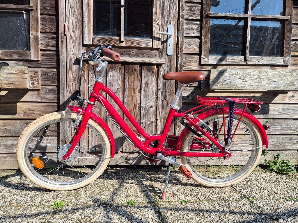 BTWIN rode kinderfiets, 20 inch, Ophalen, Zo goed als nieuw, 20 inch of meer, B'Twin