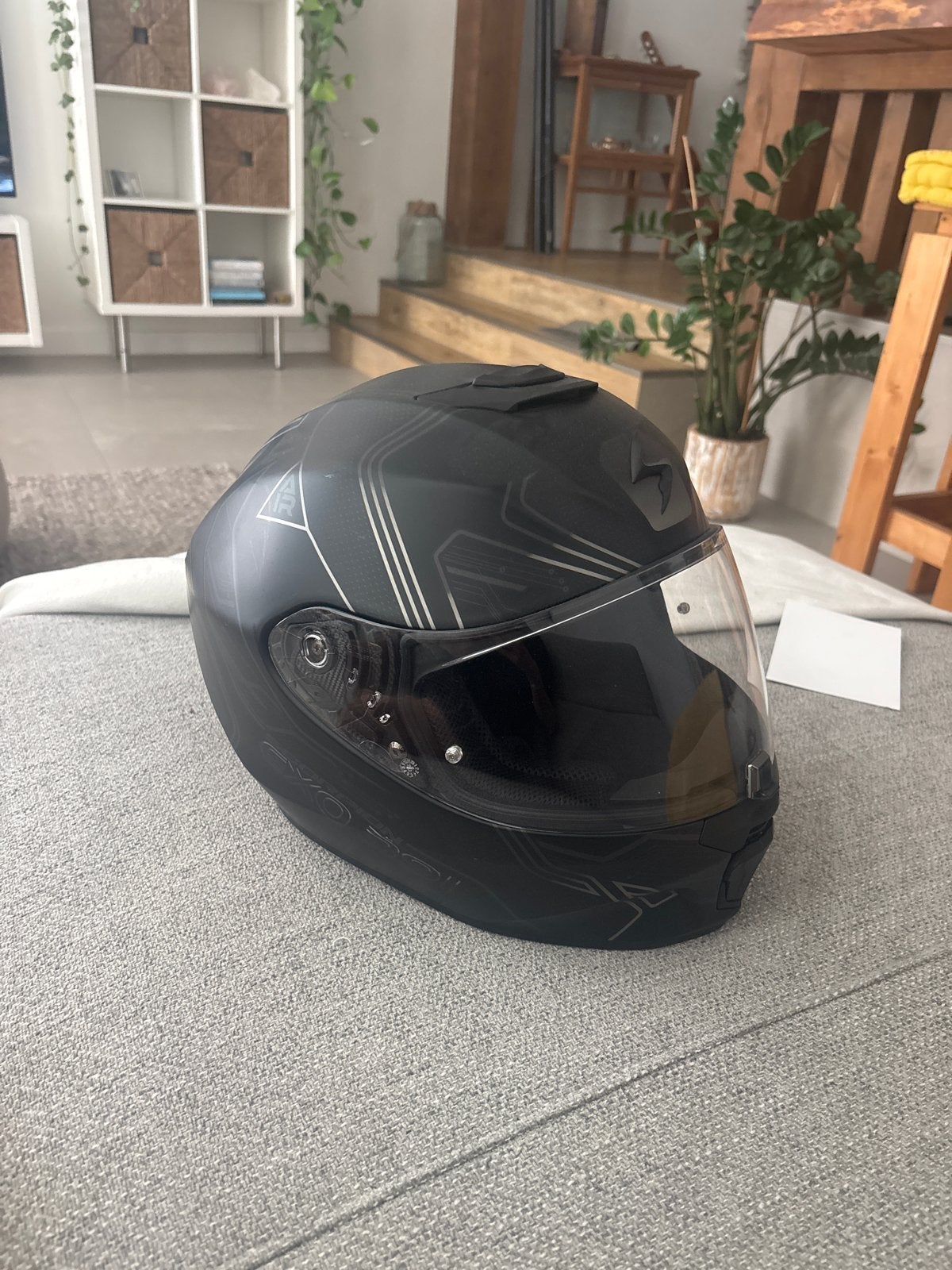 Scorpion EXO-39 Air Integraalhelm Zwart (Maat xxl), Motoren, Kleding | Motorhelmen, Overige merken, Heren, Ophalen of Verzenden