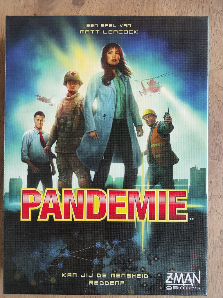 Pandemic bordspel – Z-Man Games – Compleet, Hobby en Vrije tijd, Drie of vier spelers, Ophalen, Zo goed als nieuw, Z-Man Games