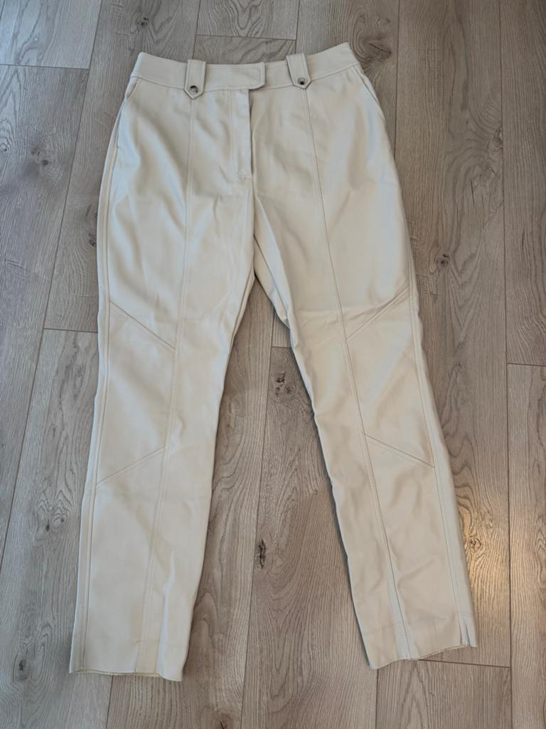 Josh V Leatherlook Broek XL, Beige, Maat 46/48 (XL) of groter, Ophalen of Verzenden, Zo goed als nieuw
