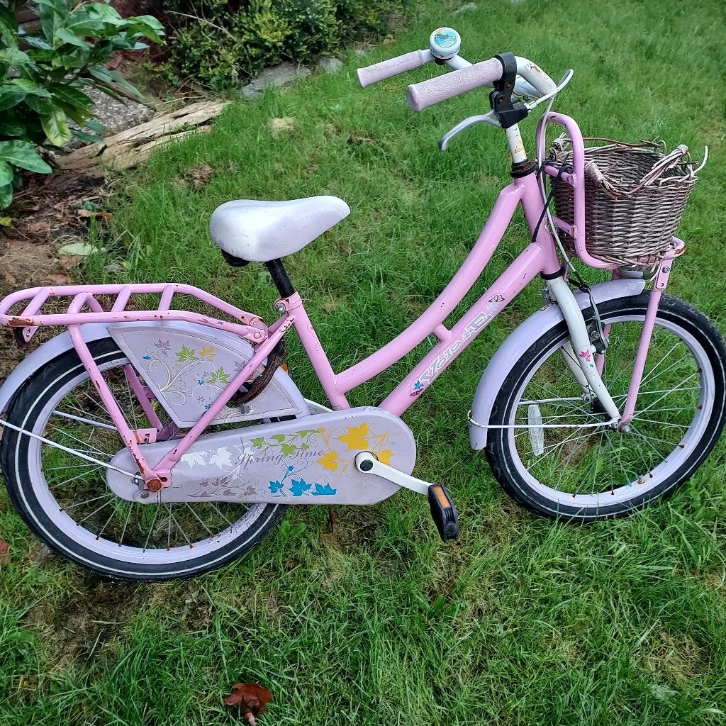Meiden fiets 20inch, Fietsen en Brommers, Ophalen, Terugtraprem, Gebruikt, Volare