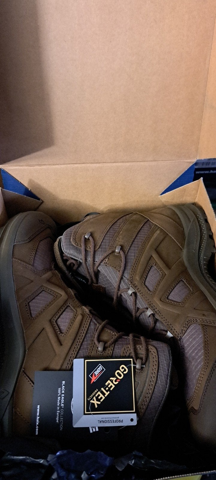 Haix Black Eagle Athletic N GTX Mid Brown - Maat 47, Verzenden, Nieuw, Schoenen