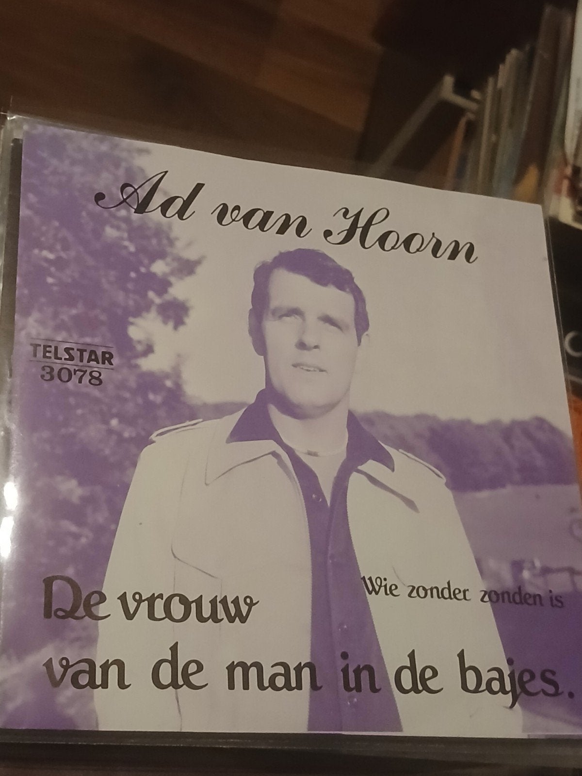 AD VAN HOORN de vrouw van de man in de bajes TELSTAR TOPPER, Cd's en Dvd's, Ophalen of Verzenden, Zo goed als nieuw, Overige formaten