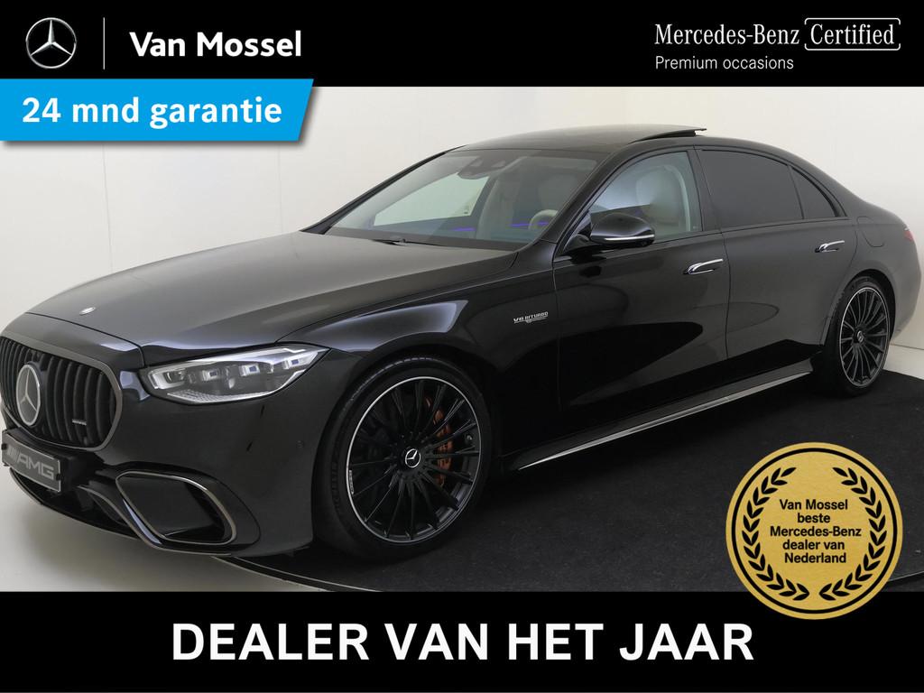 Mercedes-Benz S-klasse AMG 63 S E Performance / Panoramadak/, Auto's, Gebruikt, 4 stoelen, Zwart, Vierwielaandrijving