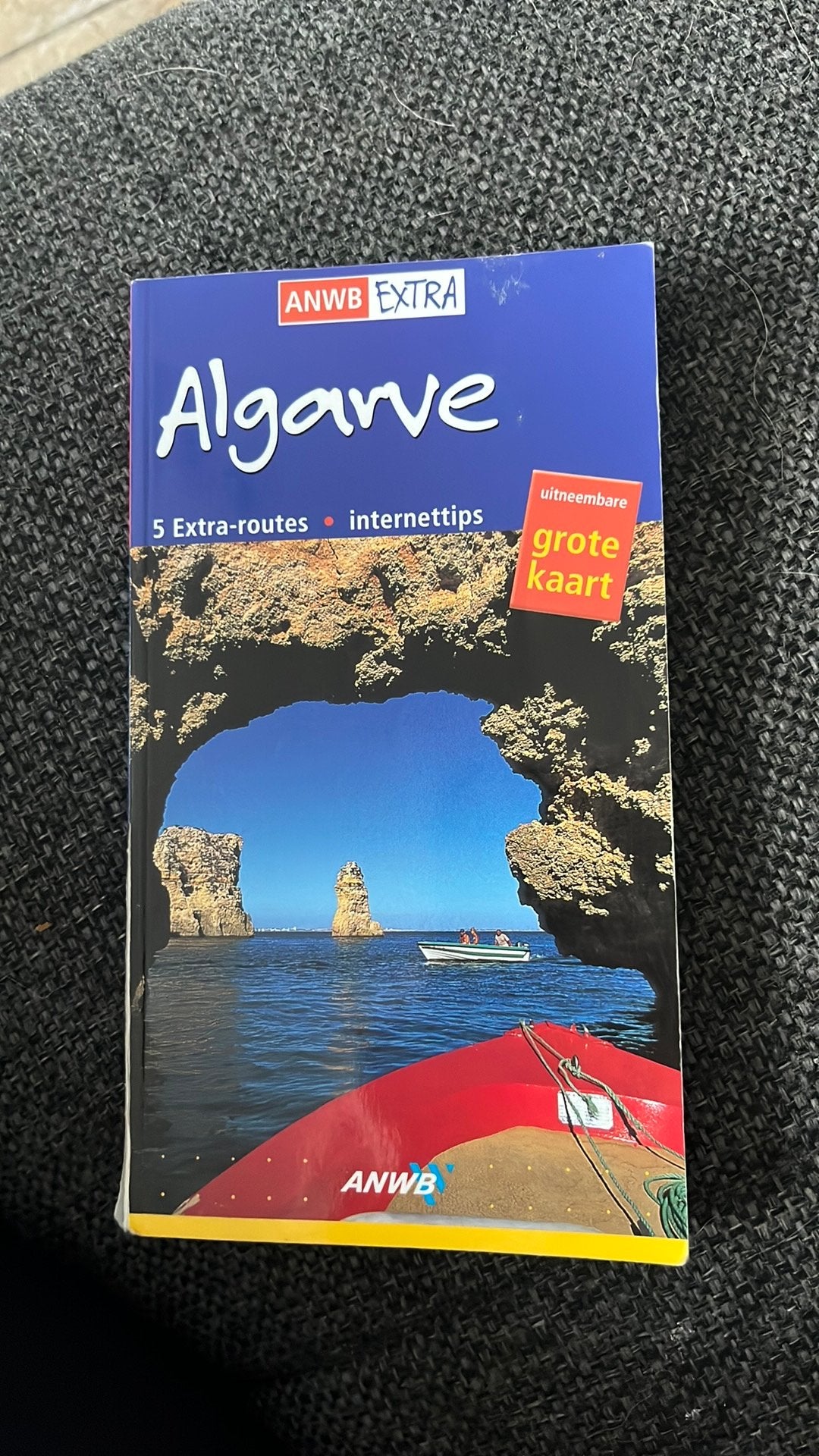 Anwb reisgids Algarve, Europa, Ophalen of Verzenden, Zo goed als nieuw, Reisgids of -boek
