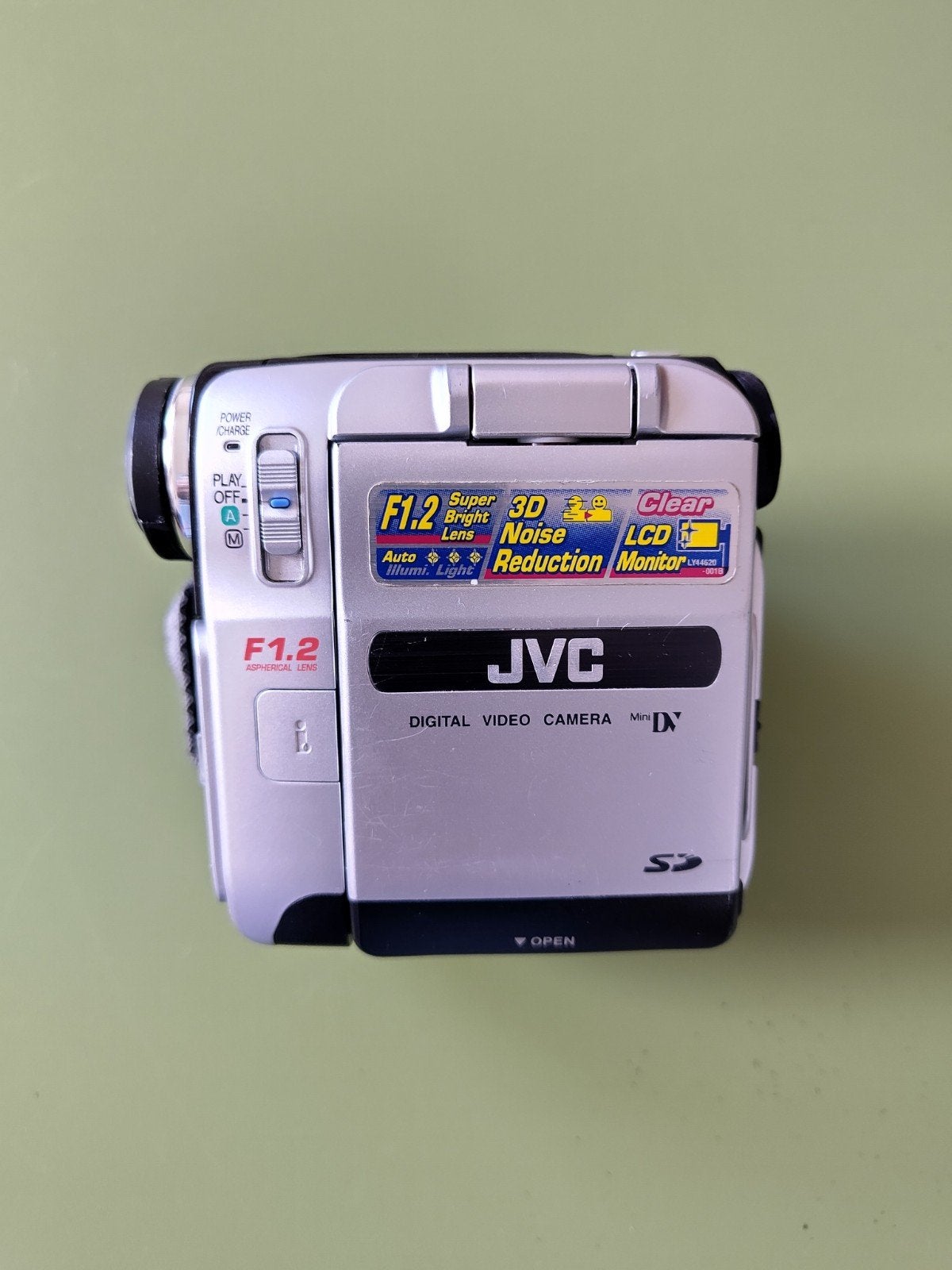 JVC Compact camcorder GR-DX77AG, JVC, 20x of meer, Ophalen of Verzenden, Zo goed als nieuw