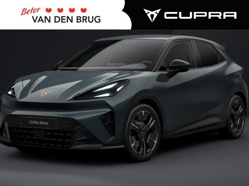 CUPRA Raval Performance 56 kWh 211 PK | Trekhaak | SennHeise, Auto's, Cupra, 1610 kg, Overige modellen, Blauw, Alcantara
