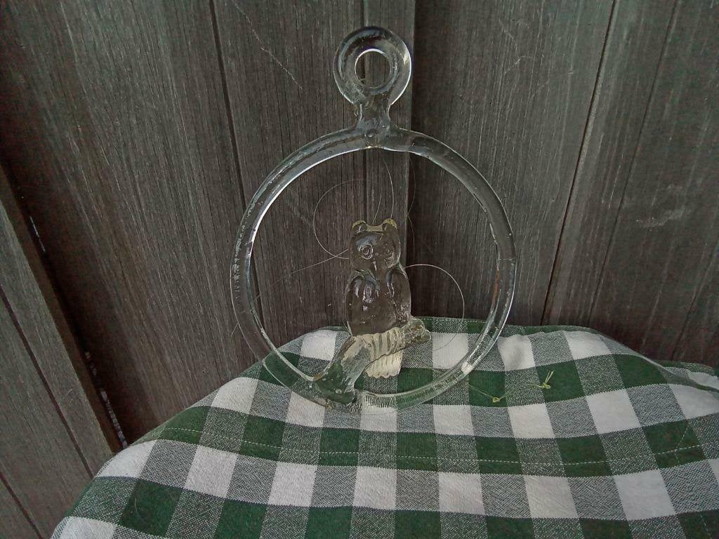 raamhanger uil kosta boda bertil ongeveer 23 cm, Ophalen, Gebruikt, Vogel, Beeldje of Figuurtje