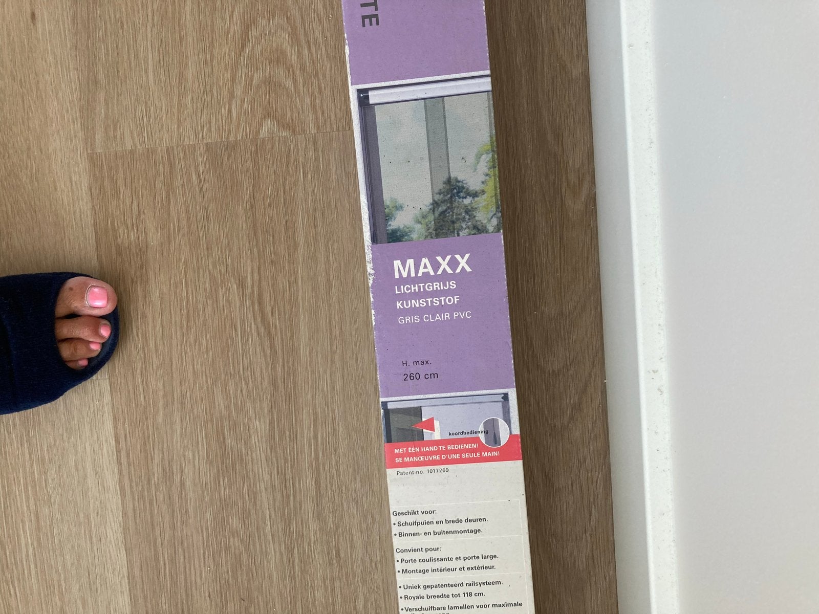 Nieuwe Lamellenhor voor Schuifpui - Max 2.60m Lang, Kunststof, 215 cm of meer, Hordeur, Nieuw