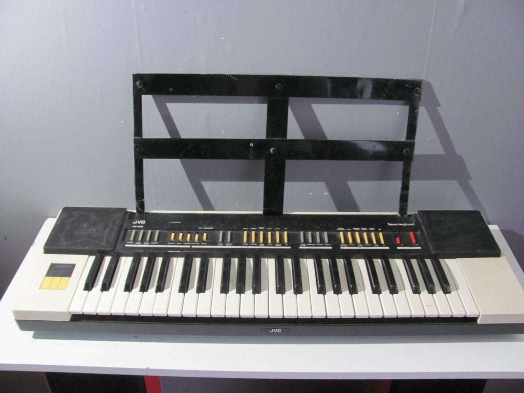 JVC KB-500 vintage synthesizer, Gebruikt, Overige aantallen, Met midi-aansluiting, Ophalen
