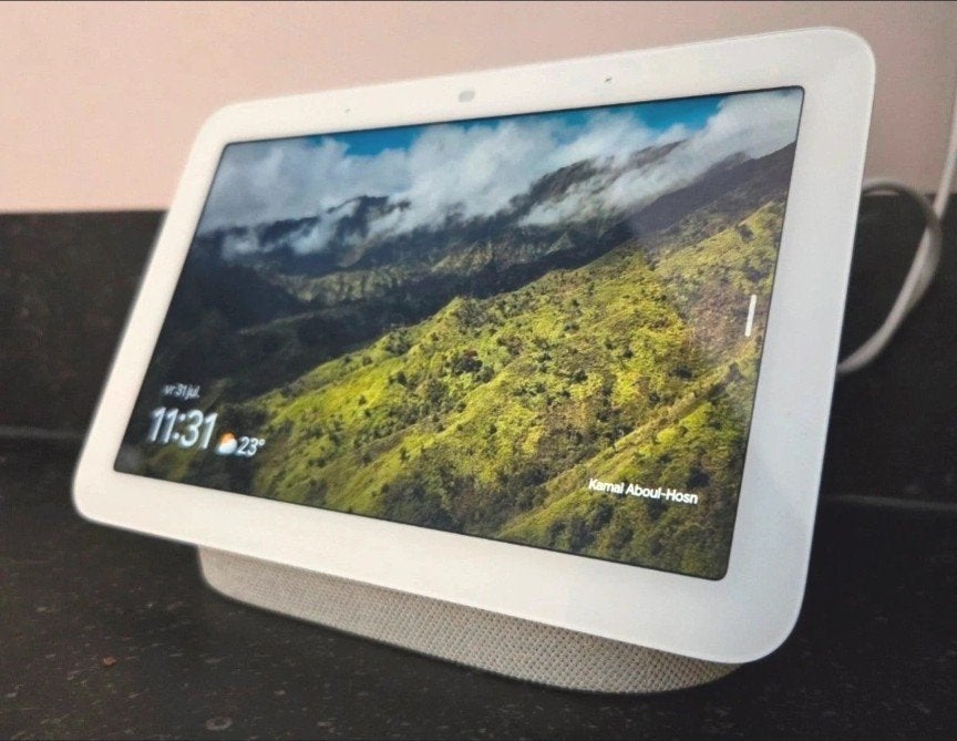 Google Nest Hub 2e generatie Wit, Ophalen of Verzenden, Zo goed als nieuw