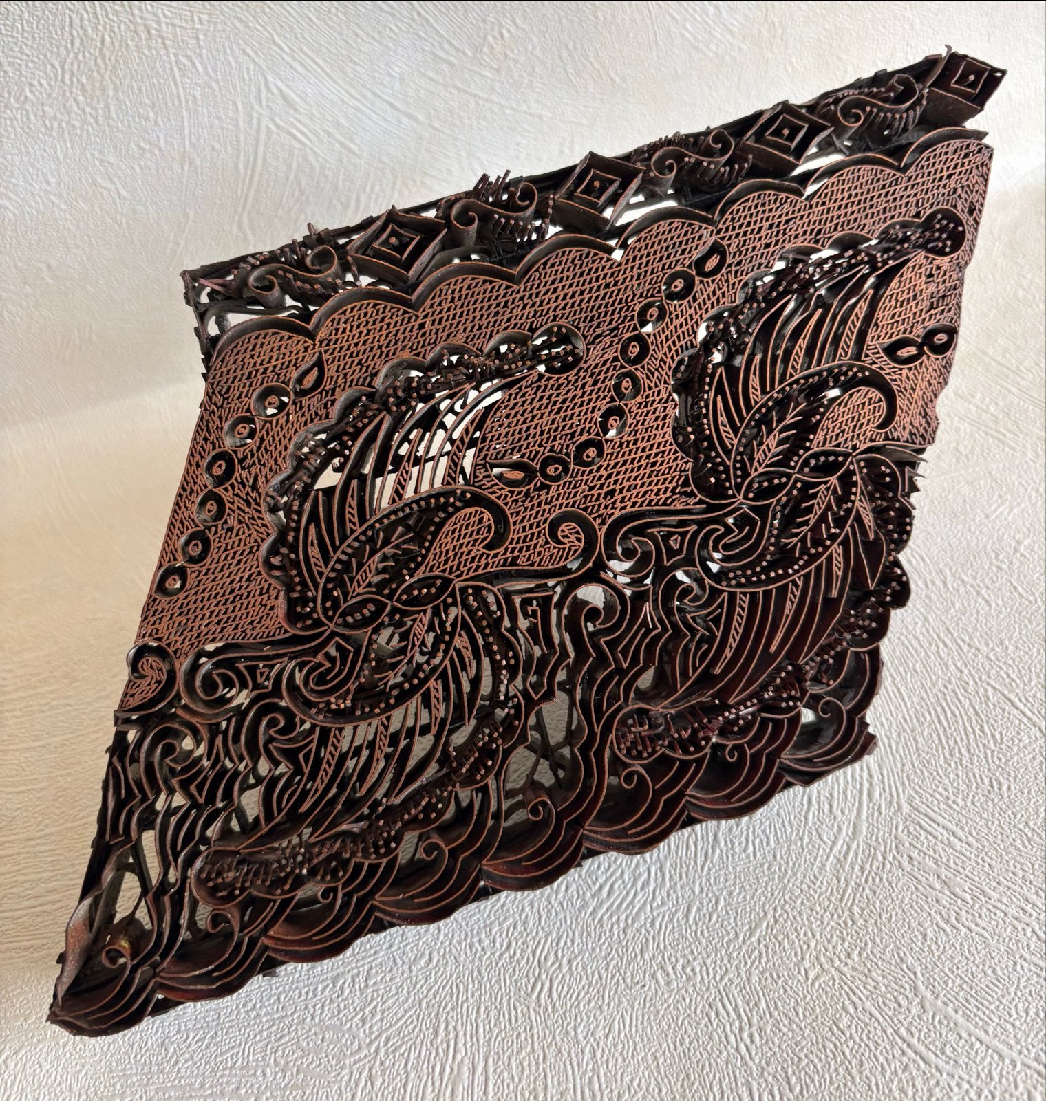 Antieke Batik Stempel (Cap) - Handgemaakt Metaal, Antiek en Kunst, Antiek | Overige Antiek, Ophalen of Verzenden