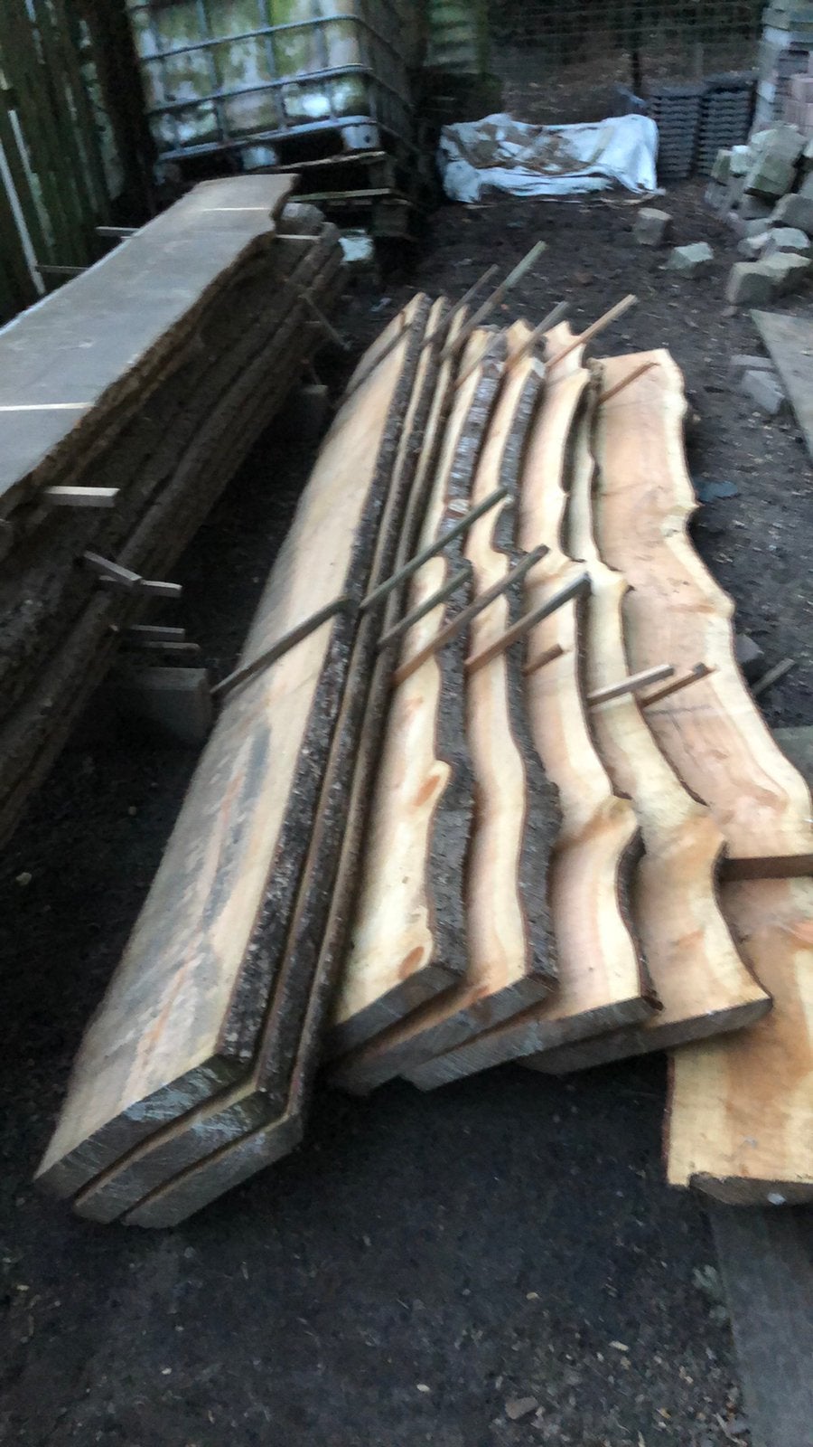 Douglas schaaldelen, Ophalen, Zo goed als nieuw, 250 cm of meer, Planken