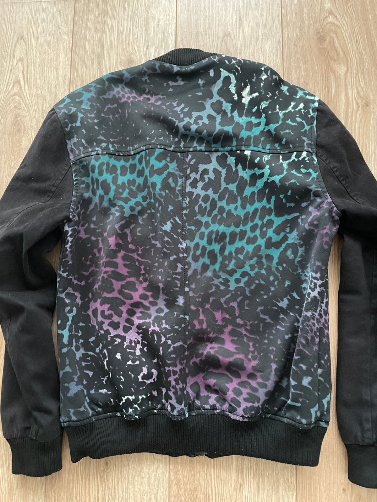 River Island varcity/bomber jack maat S, Ophalen of Verzenden, Gedragen, Maat 46 (S) of kleiner, Paars