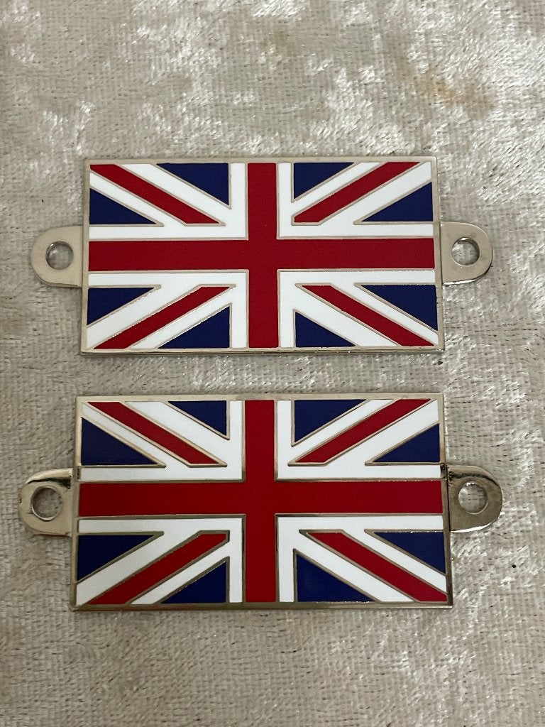Union Jack emaille vlaggetjes nieuw set, Ophalen of Verzenden, Nieuw