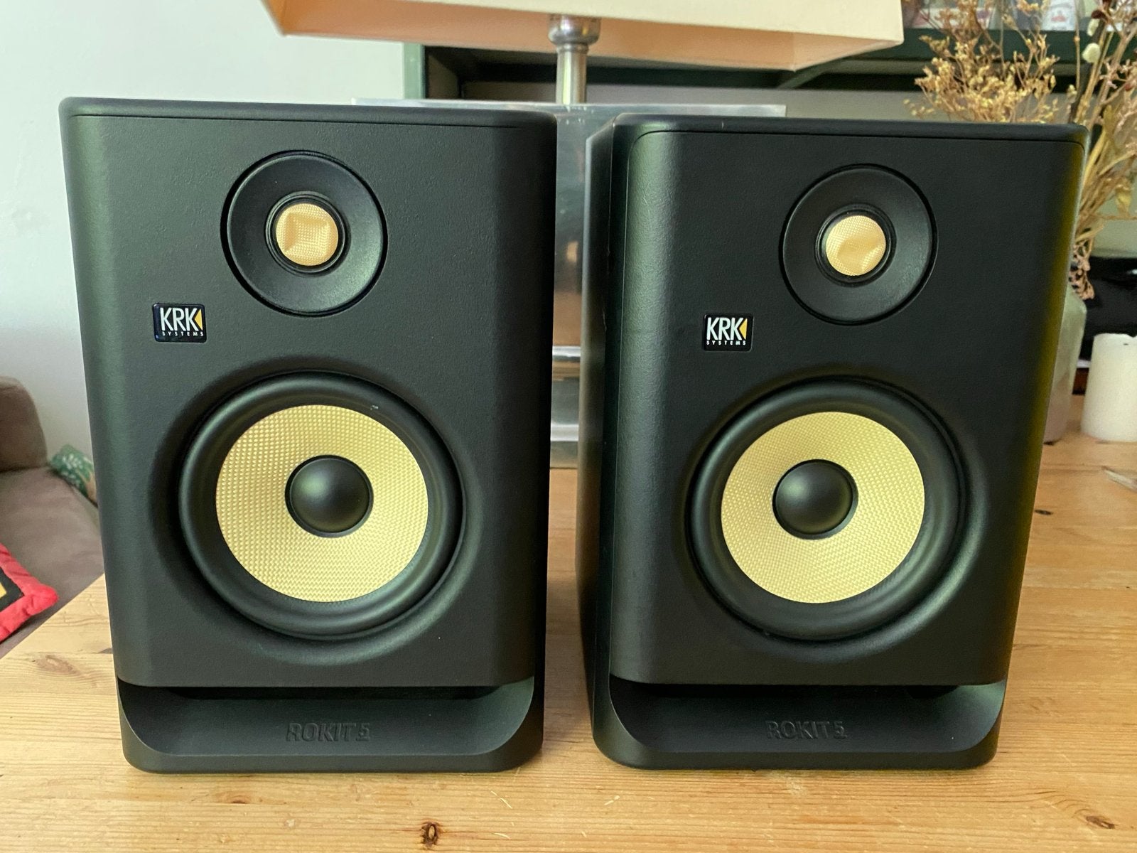 KRK ROKIT 5 G4 Studiomonitoren (set van 2), Audio, Tv en Foto, Luidsprekers, Studiomonitor, Ophalen of Verzenden, Zo goed als nieuw
