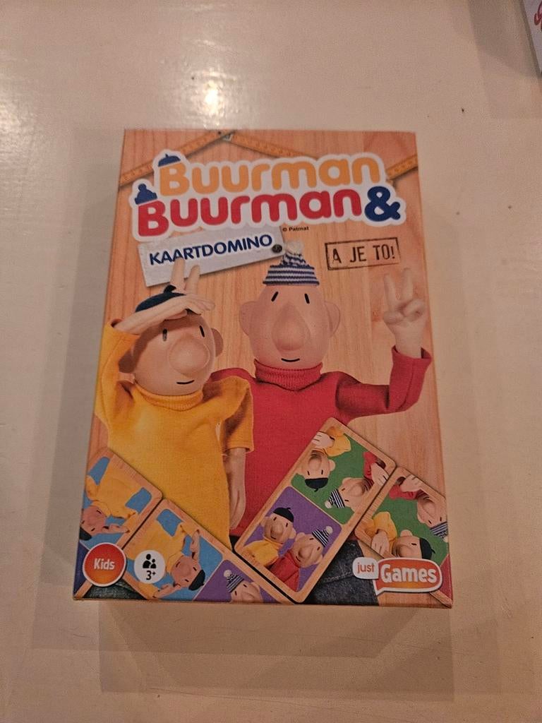 Buurman & Buurman Kaartdomino - A Je To!, Een of twee spelers, Ophalen of Verzenden, Zo goed als nieuw, Just Games