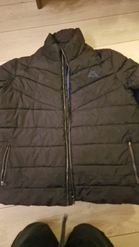 kappa heren jas xxl, Kappa, Zwart, Nieuw, Overige maten