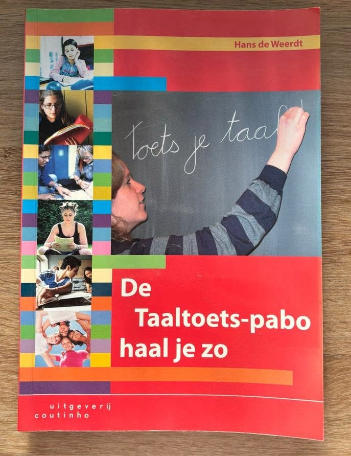 De Taaltoets-pabo haal je zo - Hans de Weerdt, Boeken, Ophalen of Verzenden, Alpha, Zo goed als nieuw, HBO