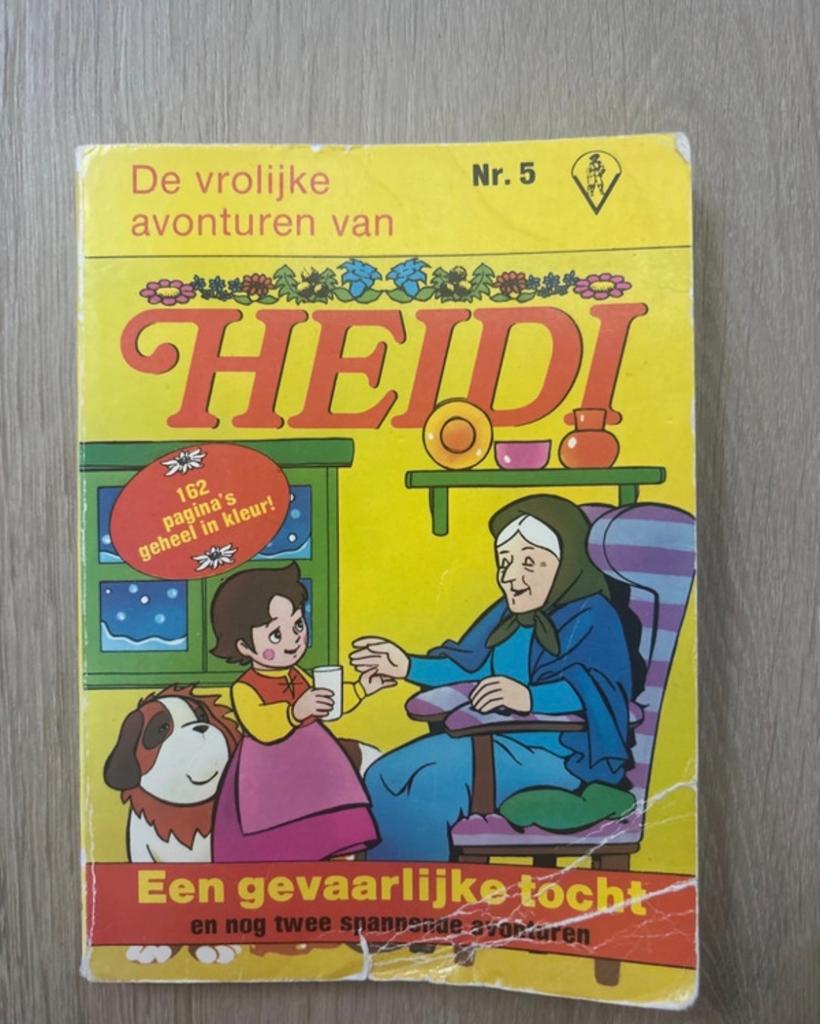 Heidi Stripboek Nr. 5: Een Gevaarlijke Tocht (Vintage), Boeken, Eén stripboek, Ophalen of Verzenden, Gelezen