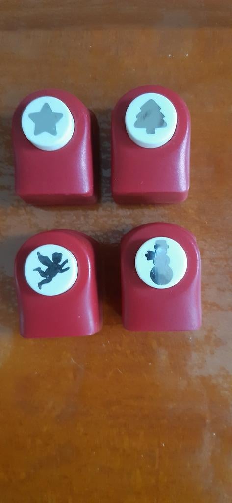 4 ponsen thema kerst, Ophalen of Verzenden, Kerst, Pons of Mal