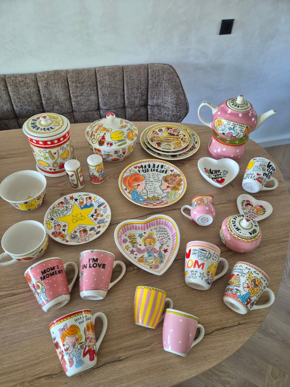 Blond Amsterdam servies, Ophalen of Verzenden