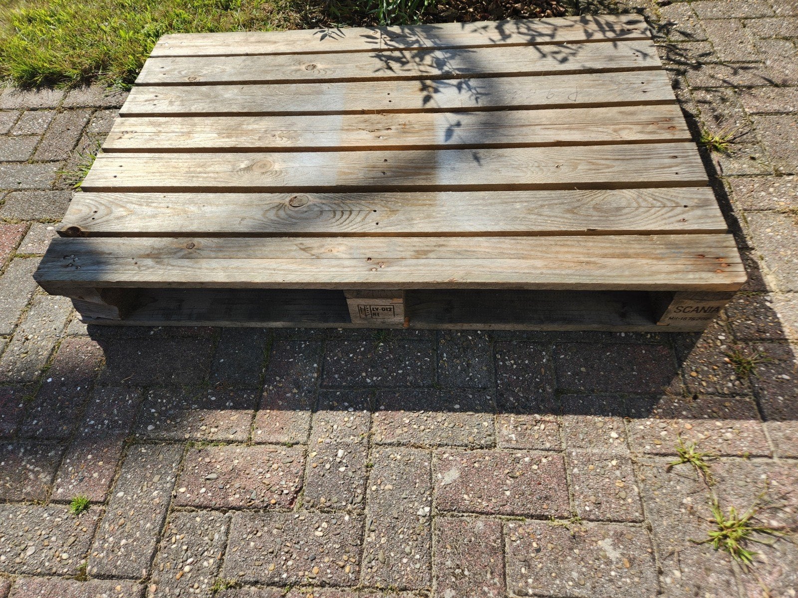 Pallet 80 x 120 cm, Ophalen, Gebruikt, Pallet, Minder dan 200 cm