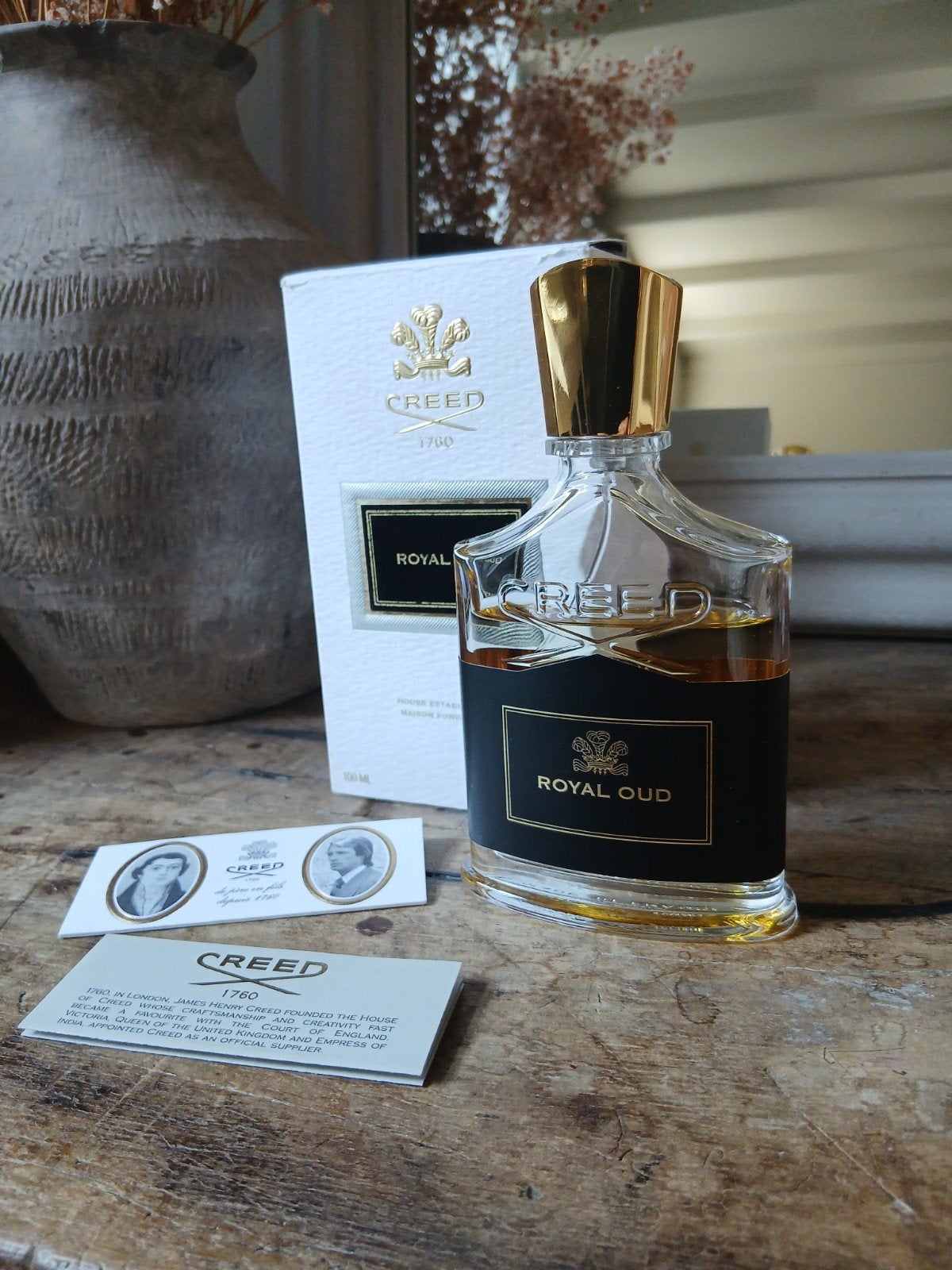 Creed Royal Oud, Ophalen