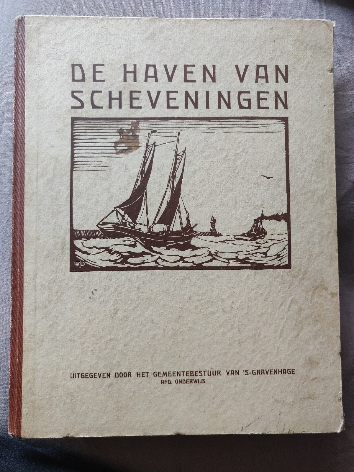 De Haven van Scheveningen - W.J. Dijk (1931), Ophalen of Verzenden, 20e eeuw of later, Gelezen, W.J. Dijk