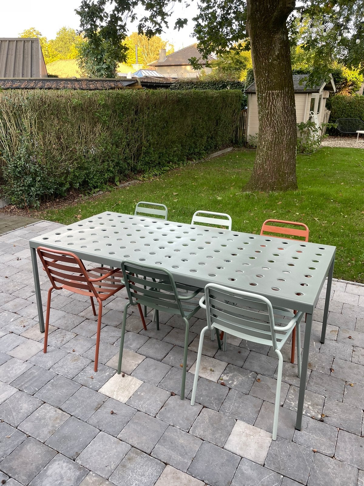 HAY balcony tuintafel, Tuin en Terras, Ophalen, Gebruikt, Overige materialen