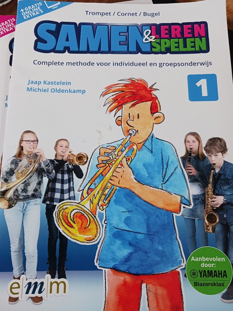 Samen leren samen spelen deel 1, Boeken, Ophalen of Verzenden, Zo goed als nieuw, Instrument, Diverse auteurs