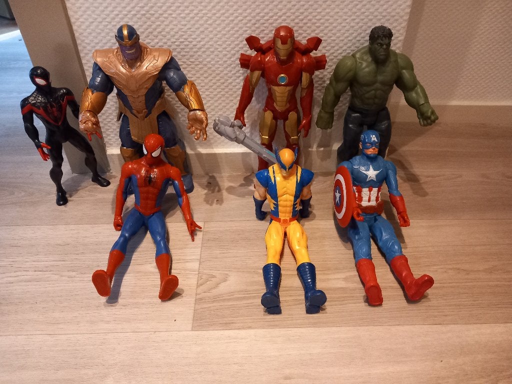 Actiefiguren, Ophalen, Gebruikt