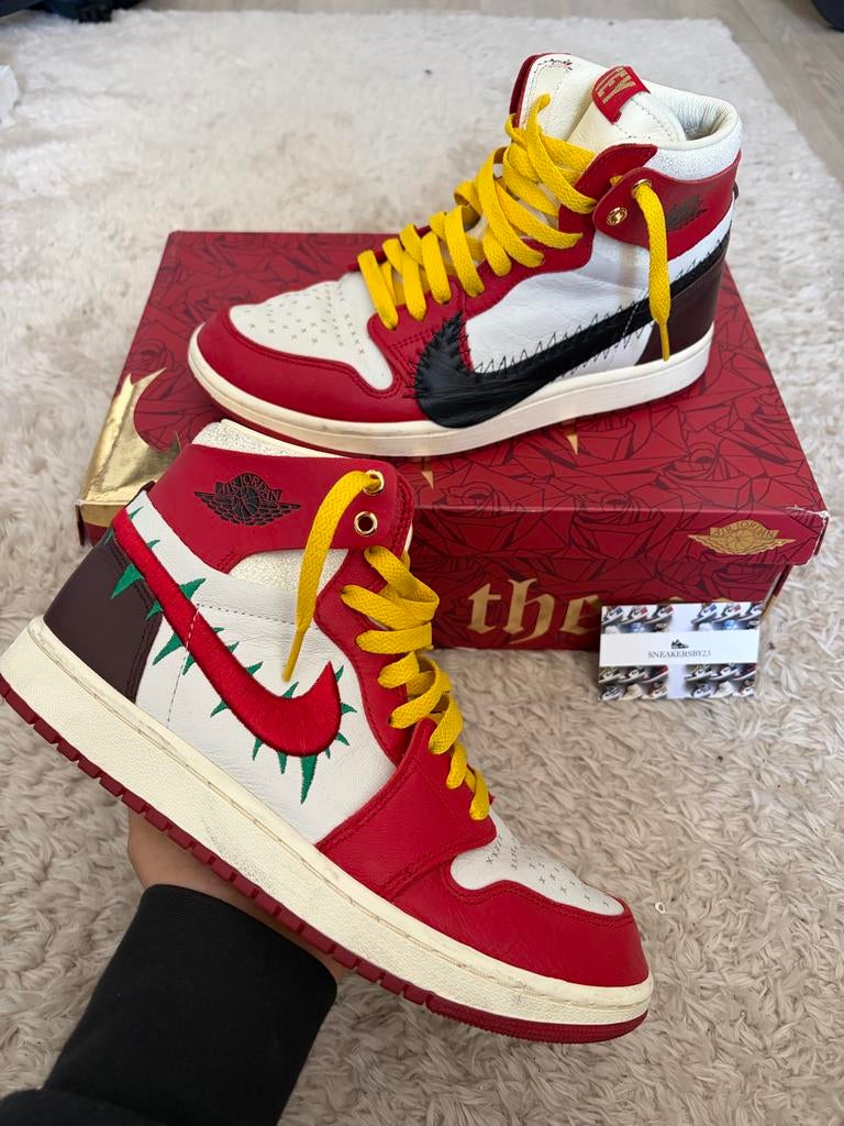 Jordan 1 Retro High Teyana Taylor 42, Overige kleuren, Ophalen of Verzenden, Sneakers of Gympen, Zo goed als nieuw