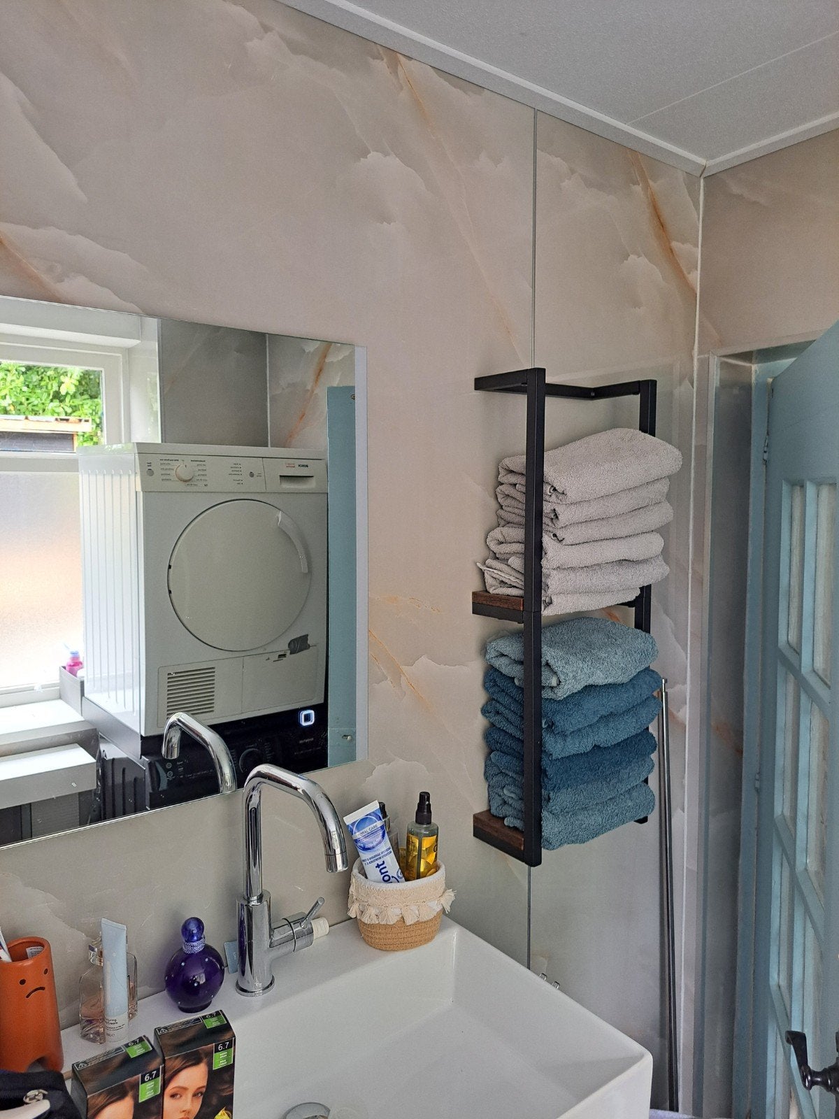 4x Enmod badkamer wandpanelen 280x119 cm, Doe-het-zelf en Verbouw, Ophalen, Overige typen, Nieuw, 10 m² of meer
