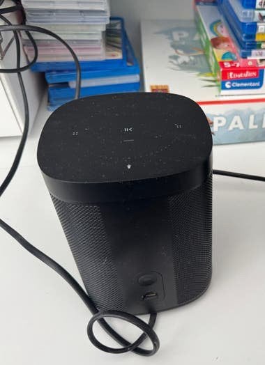 Sonos One SL speaker - Zwart, Audio, Tv en Foto, Luidsprekers, Stereo speakers, WiFi, Ophalen of Verzenden, Zo goed als nieuw