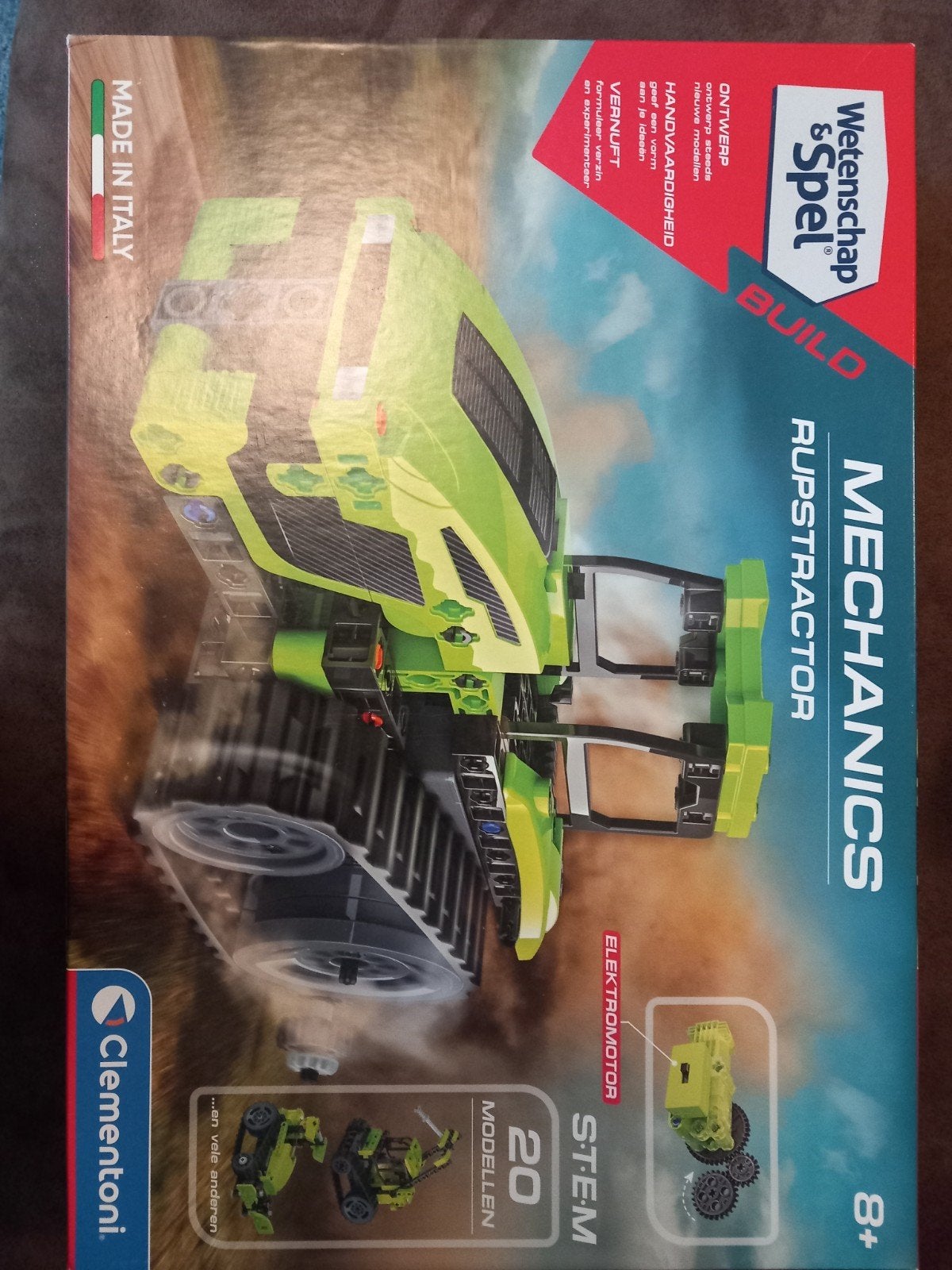 Clementoni Wetenschap & Spel Mechanics Rupstractor, Ophalen of Verzenden