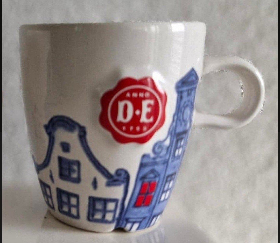 Douwe Egberts senseokopje Royal Raja, Ophalen of Verzenden, Zo goed als nieuw, Overige stijlen, Kop(pen) en/of Schotel(s)