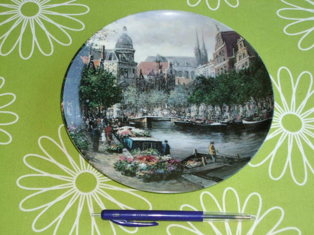Sierbord - de Amsterdamse Bloemengracht - Koos van Loon, Ophalen of Verzenden, Zo goed als nieuw