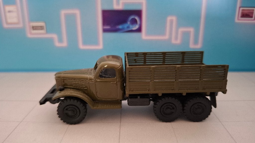 Herpa 1:87 ZiL 157 lattenbak UDSSR, Ophalen of Verzenden, Gebruikt, Bus of Vrachtwagen, Herpa