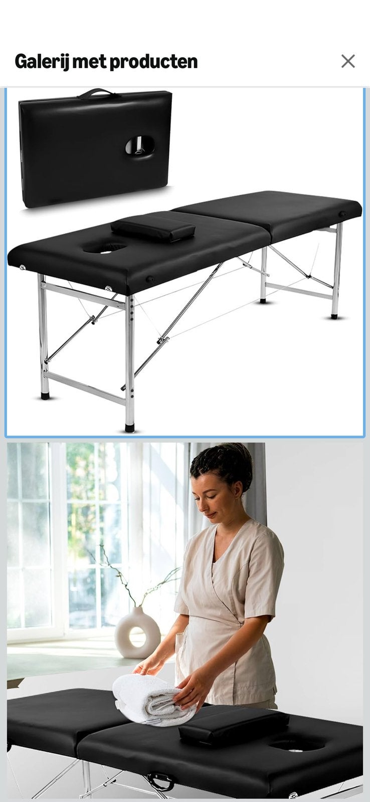 Massagetafel nieuw, Sport en Fitness, Massageproducten, Ophalen of Verzenden, Nieuw